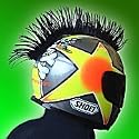 New Black Mohawk for Snowmobile ATV Mx Helmet Sled