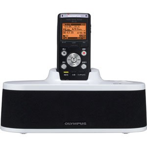 OLYMPUS ICレコーダー機能付ラジオ録音機 ラジオサーバーポケット(スピーカー&アンテナステーション付) PJ-25