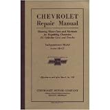 1931 CHEVROLET CAR TRUCK Shop Service Repair Manual by Chevrolet