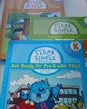 The Clear and Simple Workbooks preK-1 3-Pack