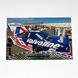 1998 Nascar Trading Card by Press Pass #31 Mark Martin #6 Valvoline Race Car - Collectible licensed by Roush Racing