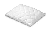 HoMedics Soothing Comfort Microfiber Fill Pillow with Diamond Quilt Stitched 300 Thread Count Cotton Cover and SilverGuard, Standard