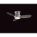 Minka Aire F518-BN Contemporary / Modern Nickel Ceiling Fan Light Included