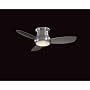 Minka Aire F518-BN Contemporary / Modern Nickel Ceiling Fan Light Included