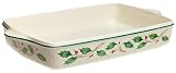 Lenox Holiday Rectangular Chinastone Baker