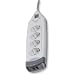 Belkin Surgemaster 4 fach Steckdosenleiste (�berspannungsschutz, 2m Kabel, Telefonschutz)