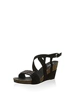 IGI&CO Sandalias de cuña Dpi 13872 (Negro)