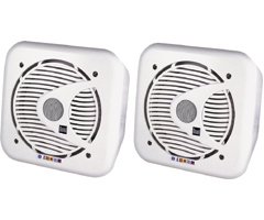 Dual DM-S655SM 6.5" Dual Cone Surface Mount Marine Speakers