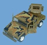 Humvee: Die-Cast and Plastic Military Camo 1:40 HMMWV