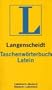 Langenscheidts Taschenw�rterbuch Latein