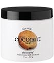 philosophy - sweet coconut milk - salt and shower scrub