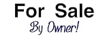 3x6 Vinyl Banner - For Sale By Owner Real Estate