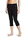 Danskin Women's Sleek fit Crop Pant w/Comfort Waistband