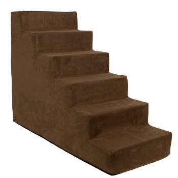 Animals Matter Too 6 Step Chocolate Pet Stairs, 33