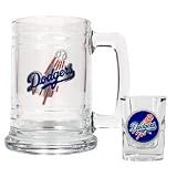 Los Angeles Dodgers Shot Glass and Mug Set