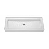 DreamLine SHTR-1130600-00 Amazon 30x60 Center Drain Threshold Shower Tray, White