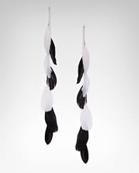 Long Feather Duster Earring