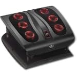 The Sharper Image MSG-F110 Deep Kneading Shiatsu Foot Massager, Black