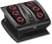 The Sharper Image MSG-F110 Deep Kneading Shiatsu Foot Massager, Black
