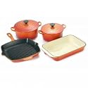 4 Piece Set Cerise