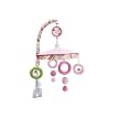 Bananafish Confetti Girl Crib Mobile - Pink