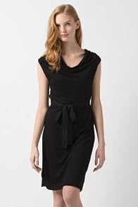 Cap Sleeve Linen Slubby Belted T-Shirt Dress