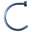 20 Gauge 5/16" Blue Anodized Titanium Nose Hoop