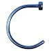 20 Gauge 5/16" Blue Anodized Titanium Nose Hoop
