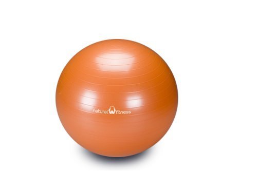 Natural Fitness 45cm Professional Burst-Resistant Exercise Ball (Flame)