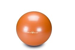 Natural Fitness 45cm Professional Burst-Resistant Exercise Ball (Flame)