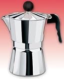 Kitchen & Housewares : CucinaPro 290-12 Aluminum Stovetop Espresso Maker - 12 Cup