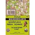 S�d�stliche Fr�nkische Schweiz 1 : 35 000. Fritsch Wanderkarte: Veldensteiner Forst. Mit touristischen Hinweisen, farbiger Wegemarkierung, Wanderparkpl�tzen und Langlaufloipen