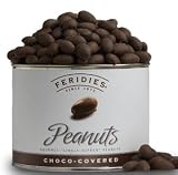 FERIDIES Choco Covered Peanuts, 18 Ounce Can