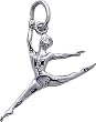 Ballet Dancer Charm by Rembrandt Charms Ballet Dancer Charm by Rembrandt Charms