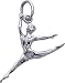 Jewelry : Ballet Dancer Charm by Rembrandt Charms