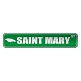  SAINT MARY ST  STREET SIGN CITY JAMAICA