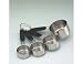Master Class Professional Stainless Steel Four Piece Measuring Cup Set