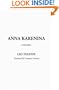 Anna Karenina, Volume I