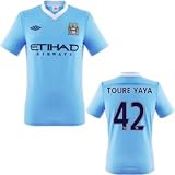 Manchester City Toure Yaya Trikot Home 2012, 46 = XL