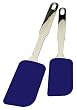 MIU Silicone Set of Two Spatulas, Blue
