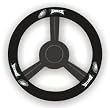 Philadelphia Eagles Leather Steering Wheel Cover - Football Sports Merchandise