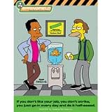 Simpsons Don't Strike Sticker