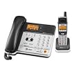 AT&T 5.8 GHz TL76108 Digital Expandable 2-Line Corded/Cordless Phone w/ Caller ID and Answering System