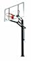 Goalrilla GLR GS I In-Ground Basketball System with 72-Inch Aluminum Framed Tempered Glass Backboard
