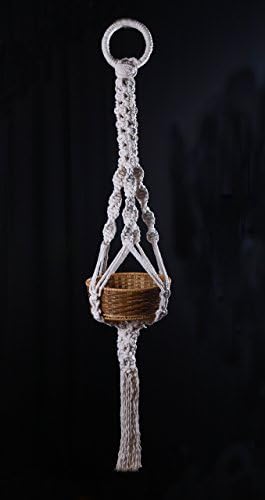 Macramé Flower Hanger/Plant Hanger with Basket
