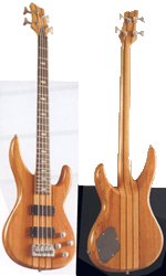 PM Guitars Gemline Series 4 String Electric Bass Guitar