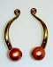 Left Face Myterra Gemstone 4'' Cabinet Pull Knob.Myterra's solid Copper spheres, mine...