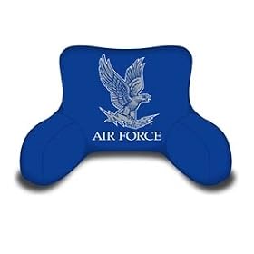 Air Force Falcons NCAA Bed Rest Back Pillow (20x12)