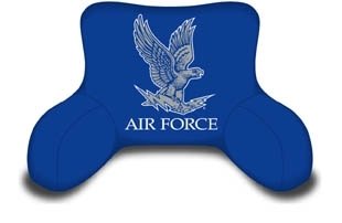 Air Force Falcons NCAA Bed Rest Back Pillow (20x12) by Biederlack