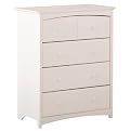 Beatrice 4 Drawer Chest– White
